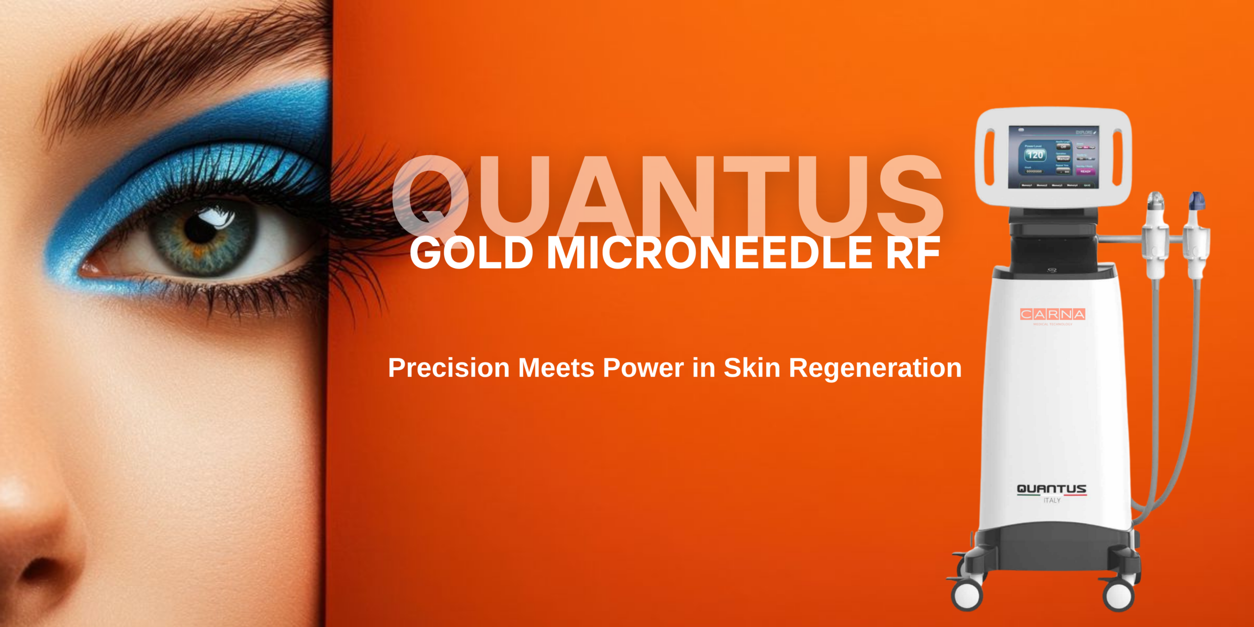 Quantus RF Microneedle – Gold RF Skin Tightening scaled