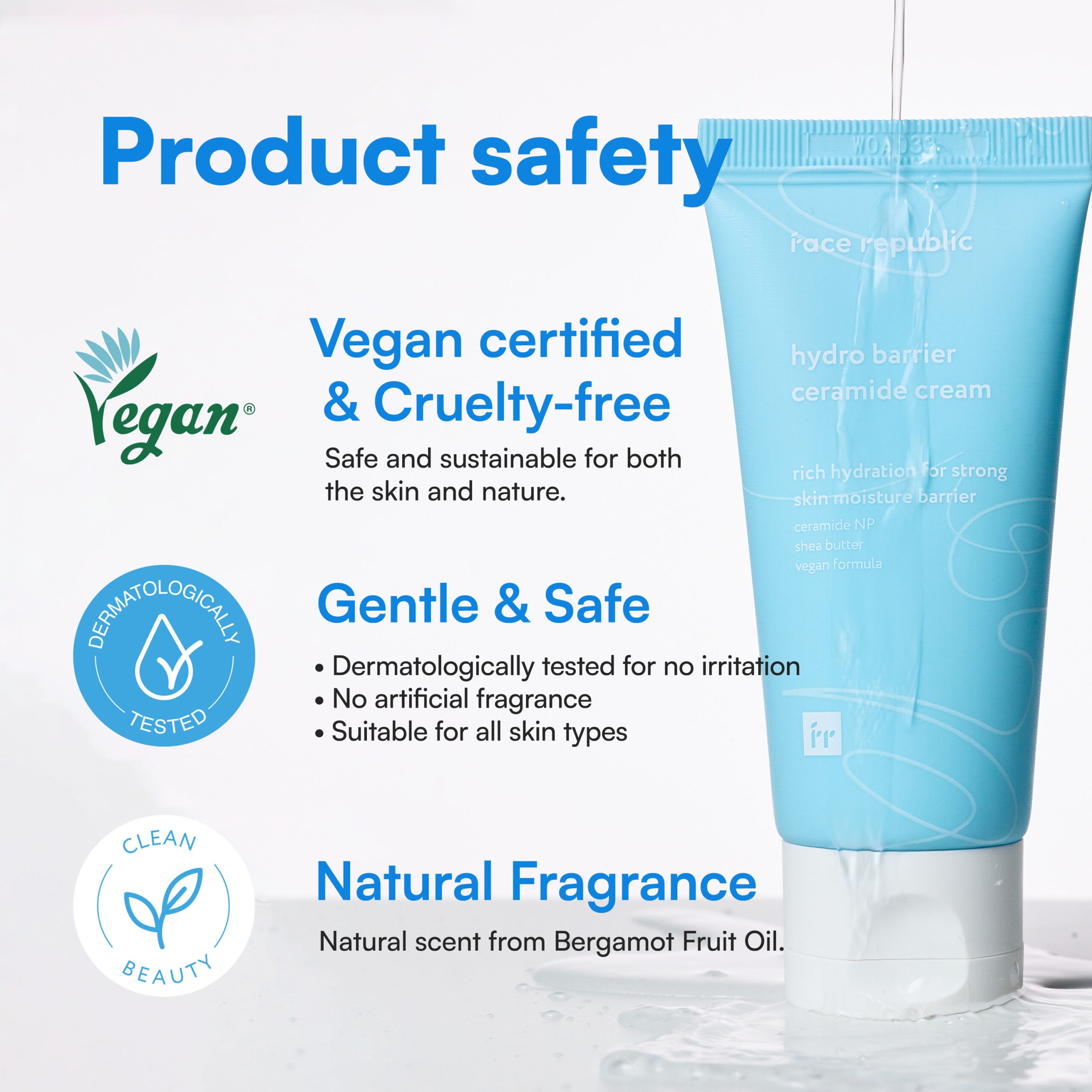 Face Republic Hydro Barrier Ceramide Cream-50ml - Image 7