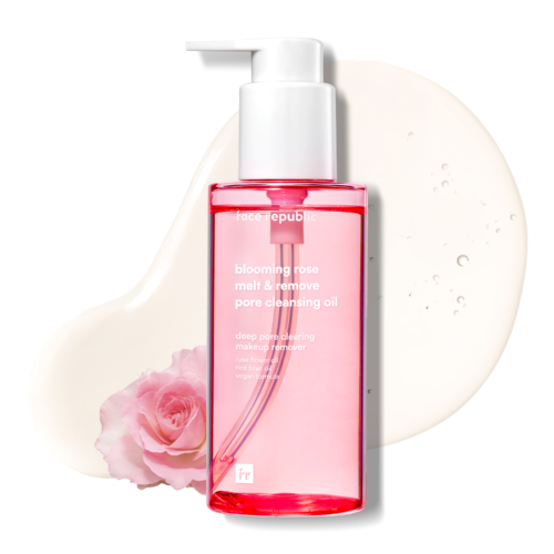 Face Republic Blooming Rose Melt Remove Pore Cleansing Oil